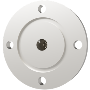 K熱電対 BURNDY 1対 電流導入端子2PIN VG40 フランジ ガイド付き