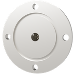 K熱電対 BURNDY 1対 電流導入端子2PIN VG50 フランジ ガイド付き