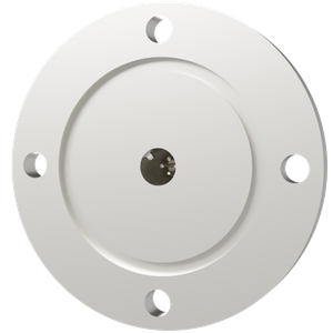 K熱電対 BURNDY 1対 電流導入端子2PIN VG50 フランジ ガイド付き