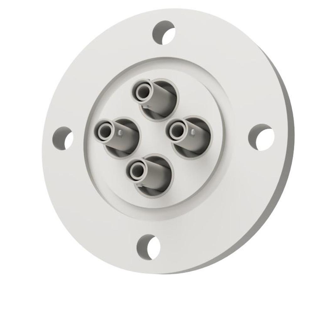 同軸 SHV-JJ-F 4個付き VG40 フランジ