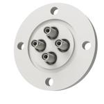 同軸 SHV-JJ-F 4個付き VG40 フランジ