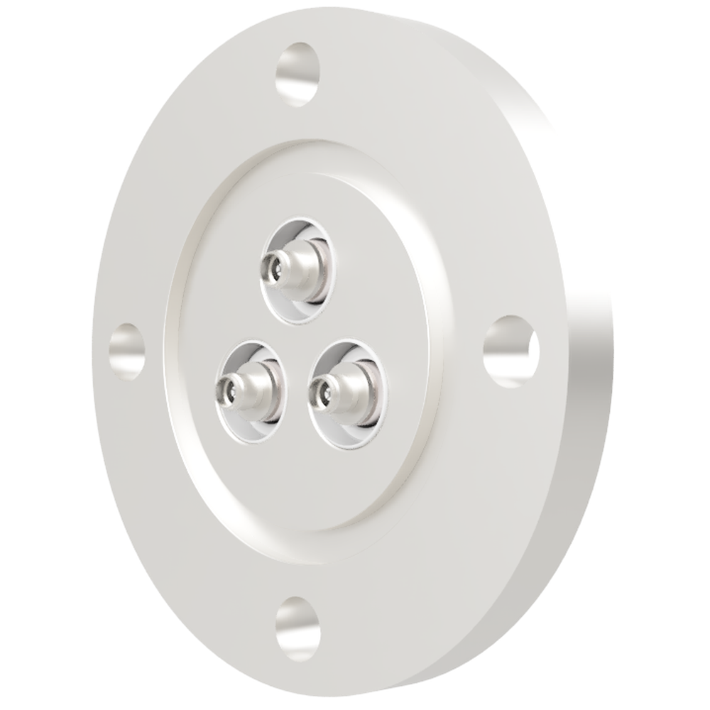 同軸 SMA-JJ-F 3個付き VG40 フランジ