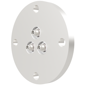 同軸 SMA-JJ-F 3個付き VF40 フランジ