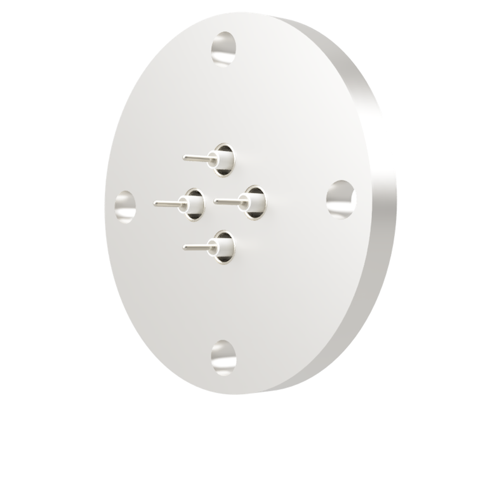 同軸 SHV-R 4個付き VF40 フランジ