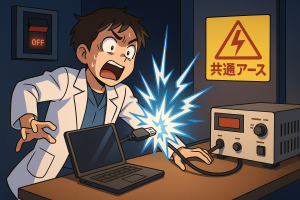 失敗事例＃20　知らずにつないだ共通アース